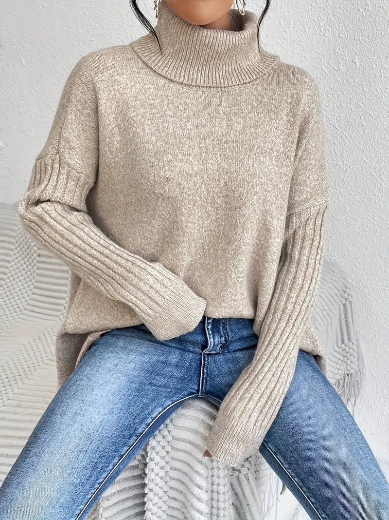 Jaromira™ | Golf Długi Oversize Styl i Ciepło