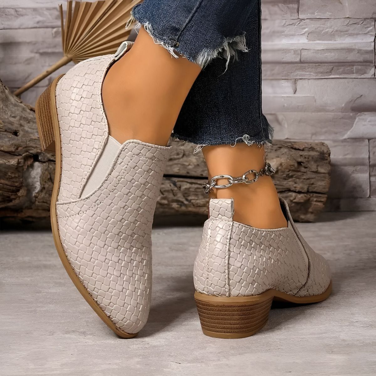 Anastazja™ | Buty Oxford ze Skóry Wegańskiej