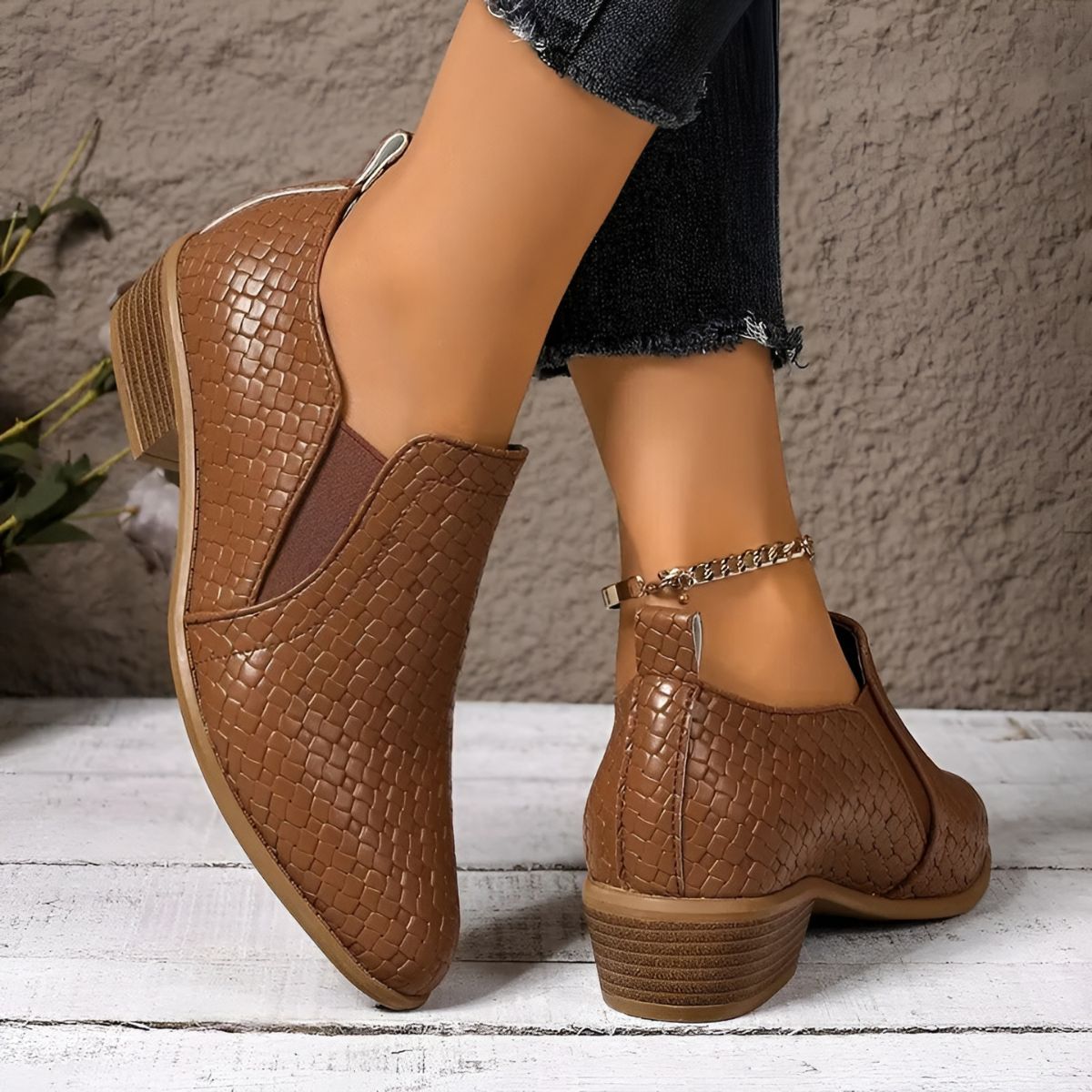 Anastazja™ | Buty Oxford ze Skóry Wegańskiej
