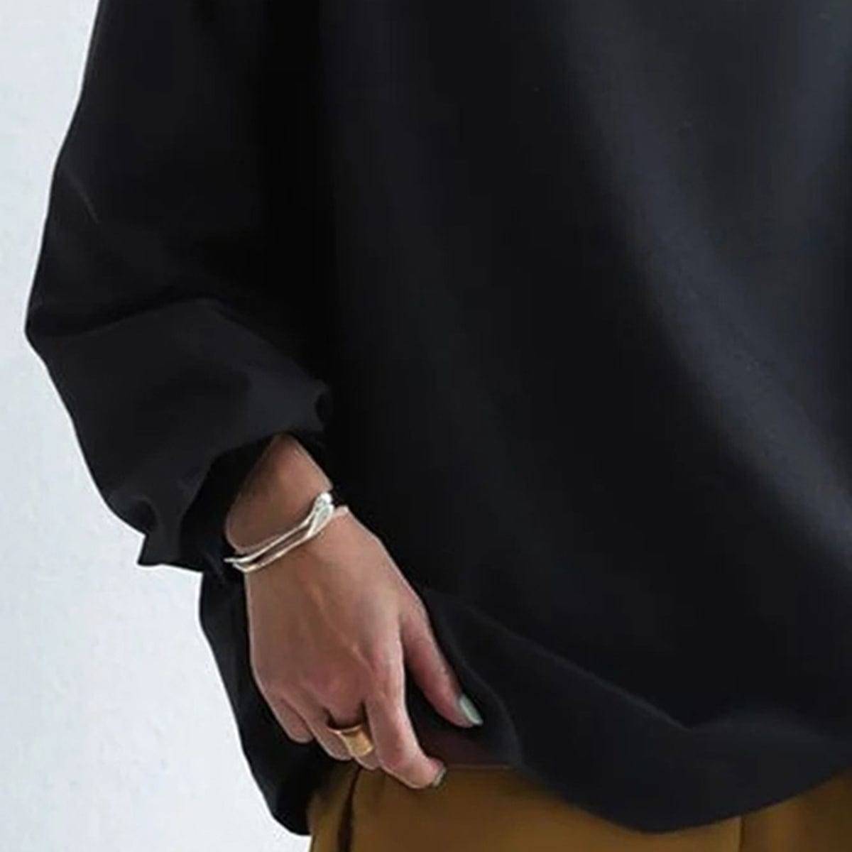 Bożena™ | Sweter z Wysokim Kołnierzem