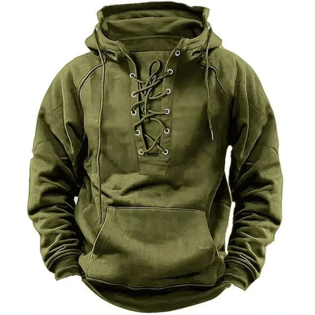 Nordwear™ | Gruby Bluza z Kapturem Retro
