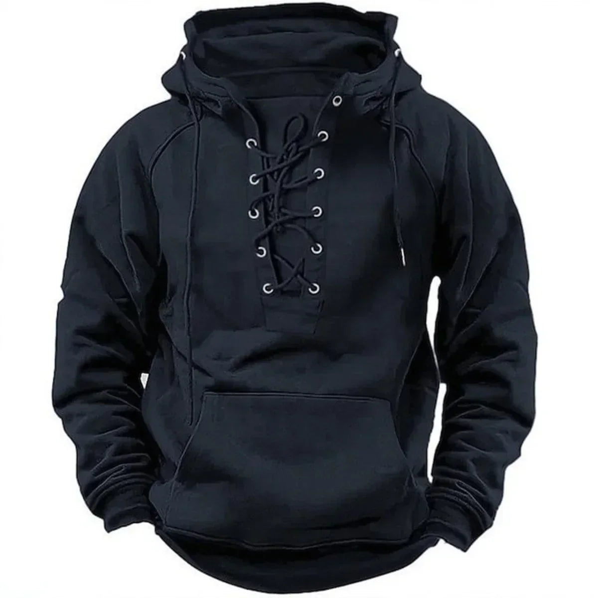 Nordwear™ | Gruby Bluza z Kapturem Retro