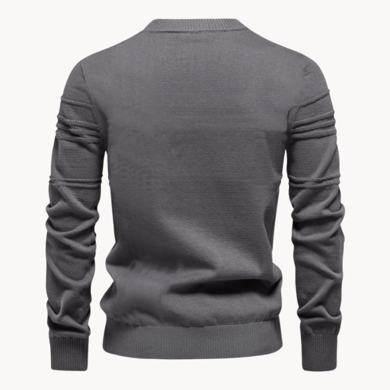 Ryszard™ | Męski Sweter w Elegancką Kratę