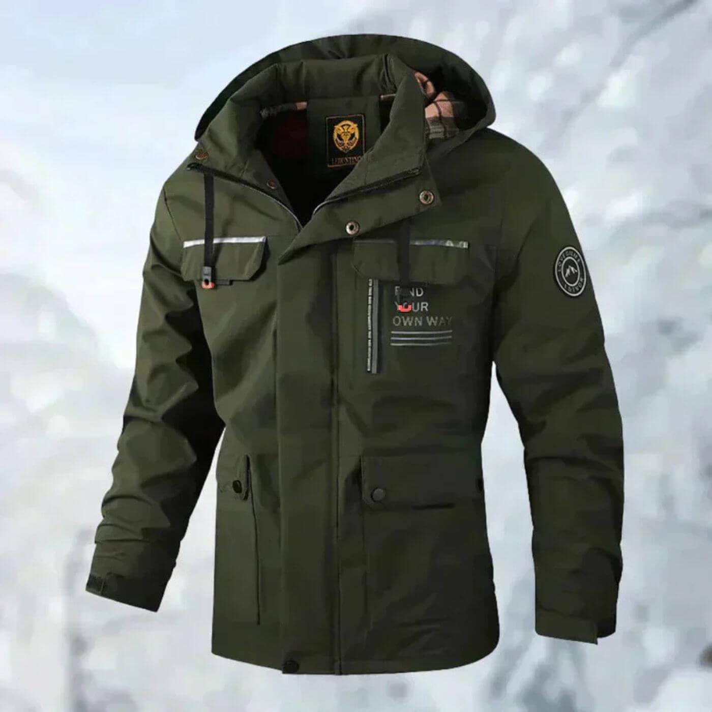 Borealis™ | Męska Kurtka Przeciwdeszczowa na Jesień i Zimę